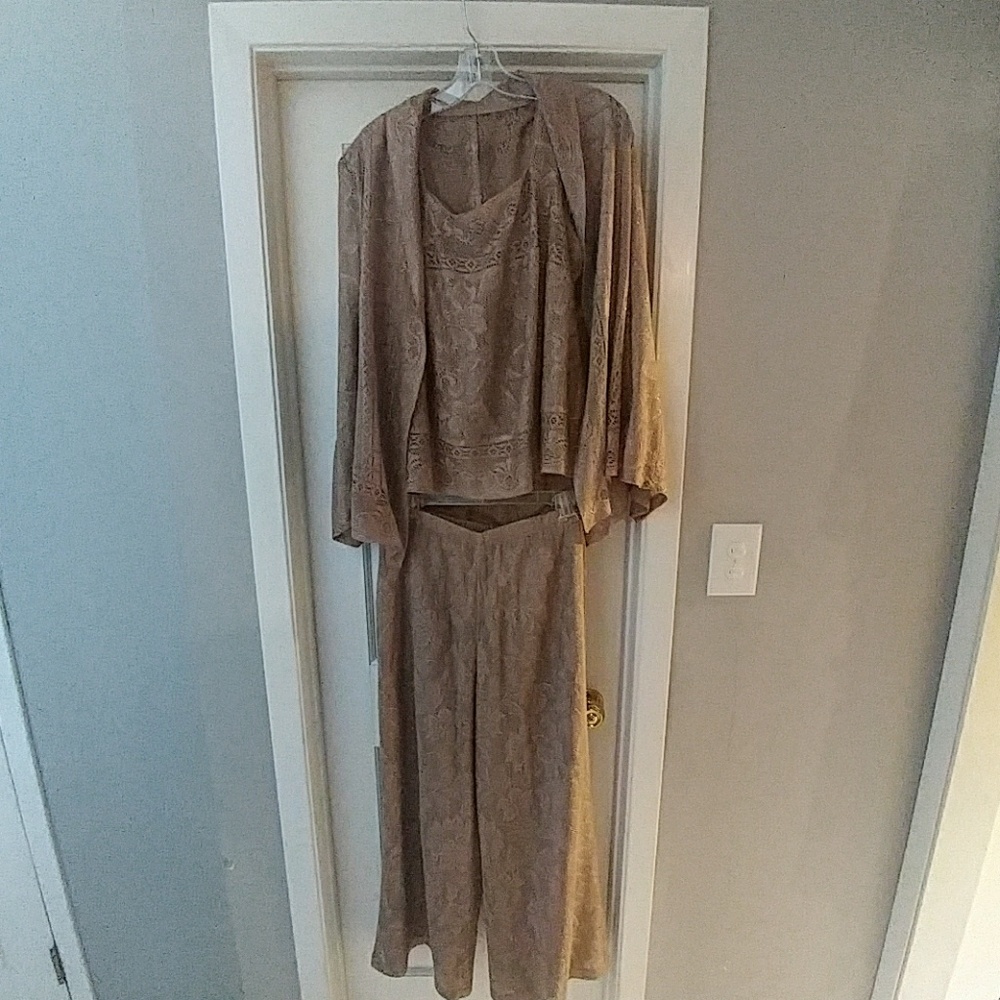 Damianou Gold Pant Suit